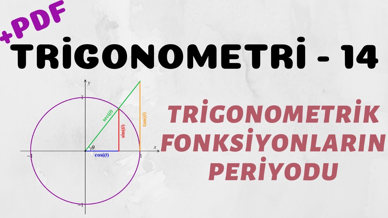 Trigonometri - 14 (Trigonometrik Fonksiyonların Periyodu)