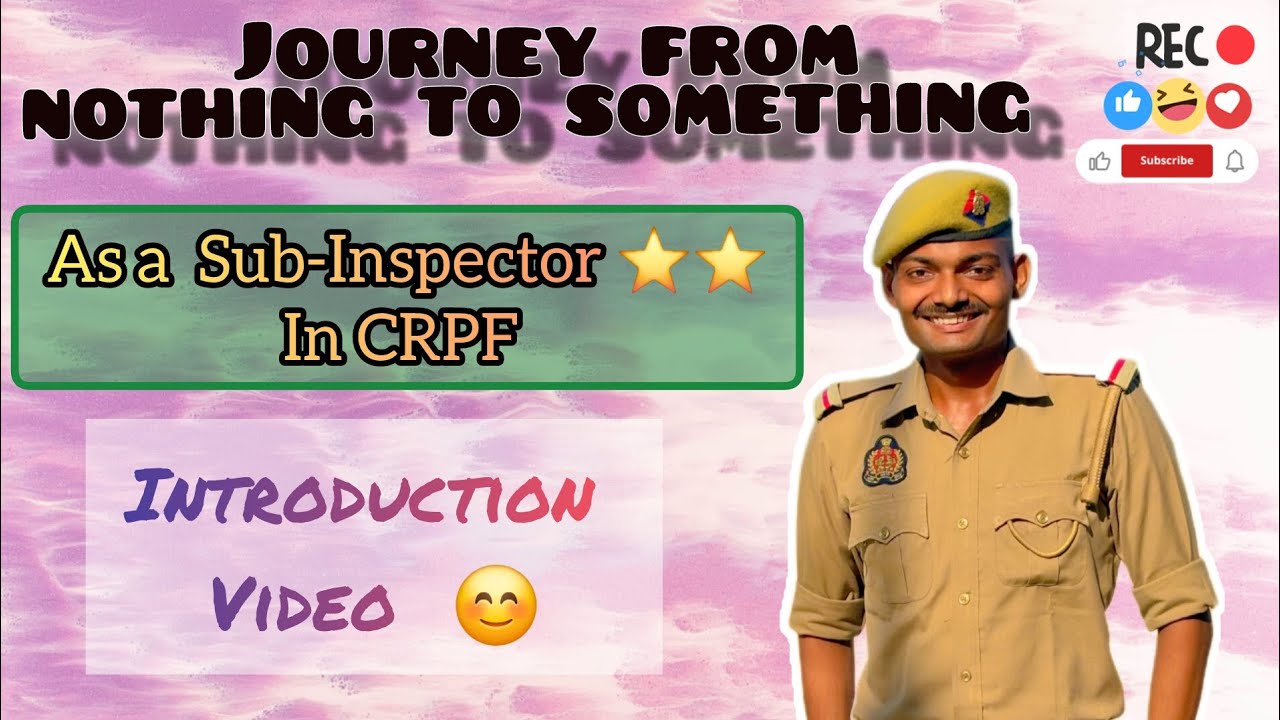  SELECTED AS CRPF SUB INSPECTOR 🇮🇳 | RESIGNED FROM UP POLICE ✅ | LEFT ITBP (SSC GD) EARLIER 💪#crpf 