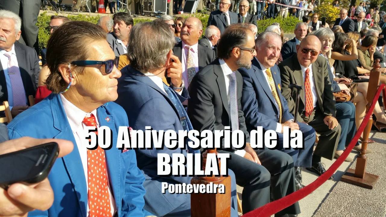 50º Aniversario BRILAT. Jura de bandera civil. Pontevedra 2016