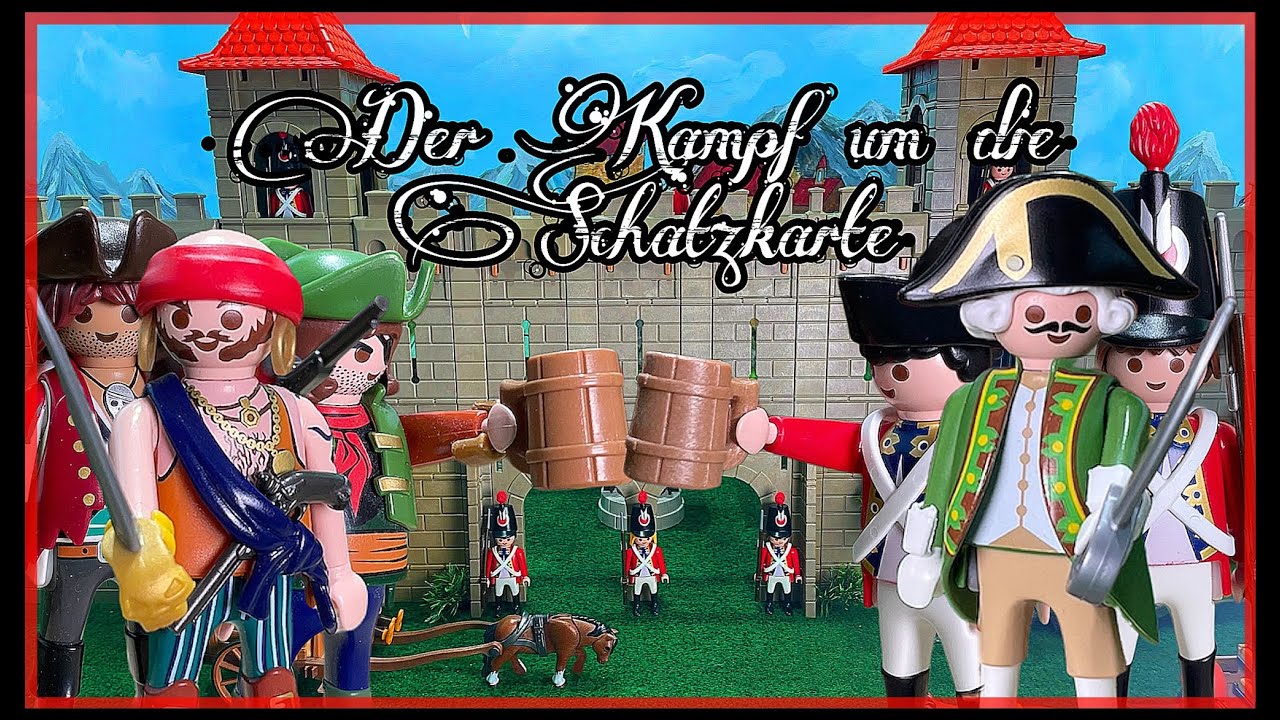 Der Kampf um die Schatzkarte | #playmobil #deutsch #stopmotion #film #action #2024 #history |