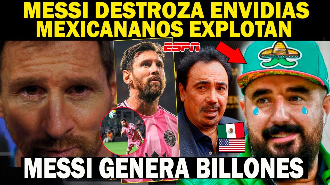🔴MESSI DESTROZA ENVIDIAS 