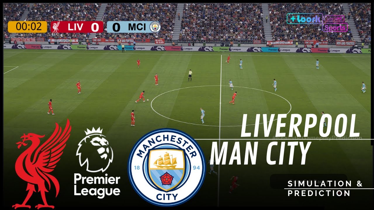 Liverpool vs. Manchester City | Premier League 2026 | Full Match Simulation/Prediction