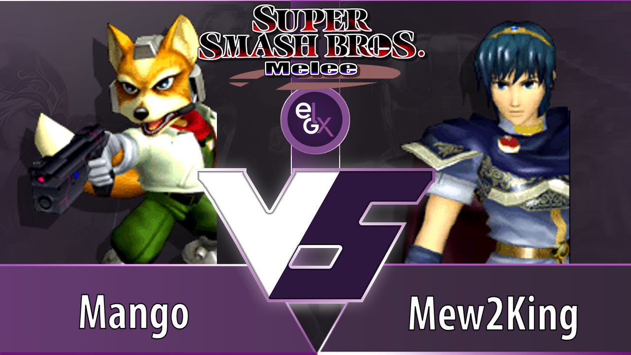EGLX - Mew2King (Marth) vs Mango (Fox) - Loser's Finals - SSBM