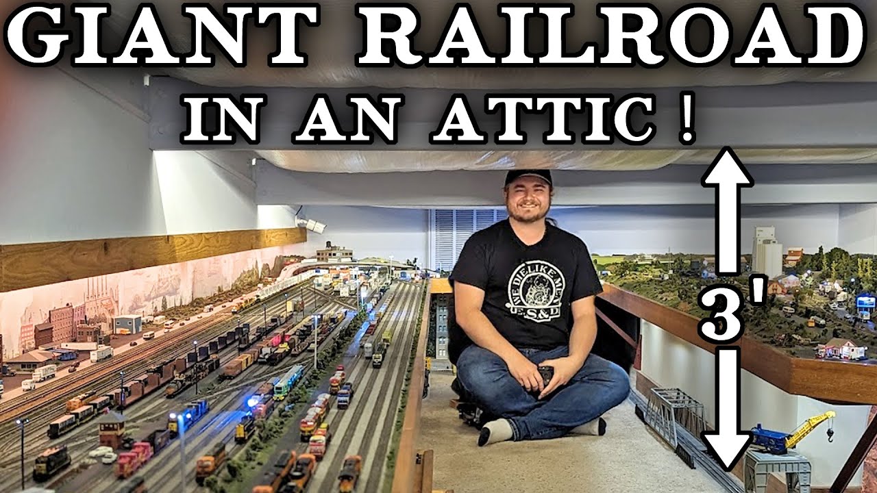 The BIGGEST railroad in the SMALLEST SPACE!?