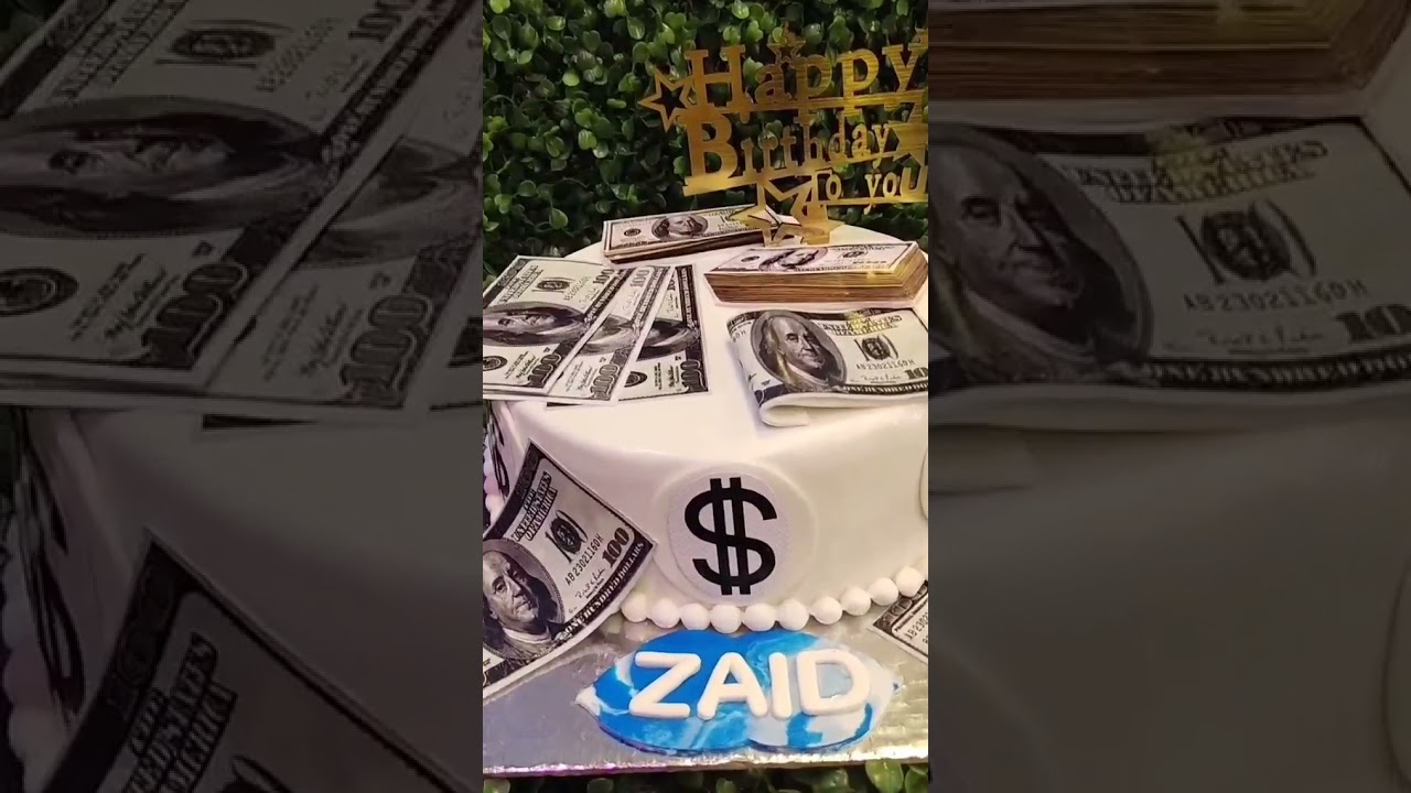 Billionarie Cake | #shorts | Dollar Cake | Billionarie theme Cake | #youtubeshorts