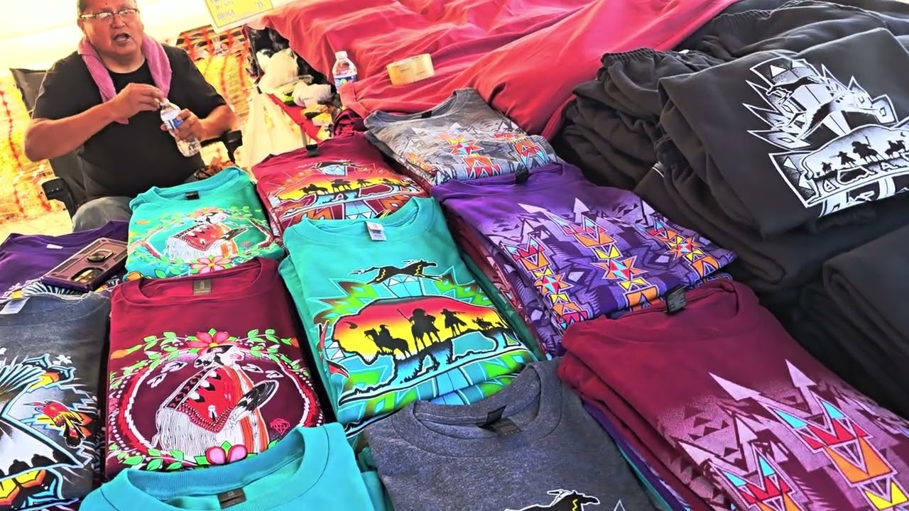 Numaga Days Powwow 2025 Vendor walk around Saturday afternoon 