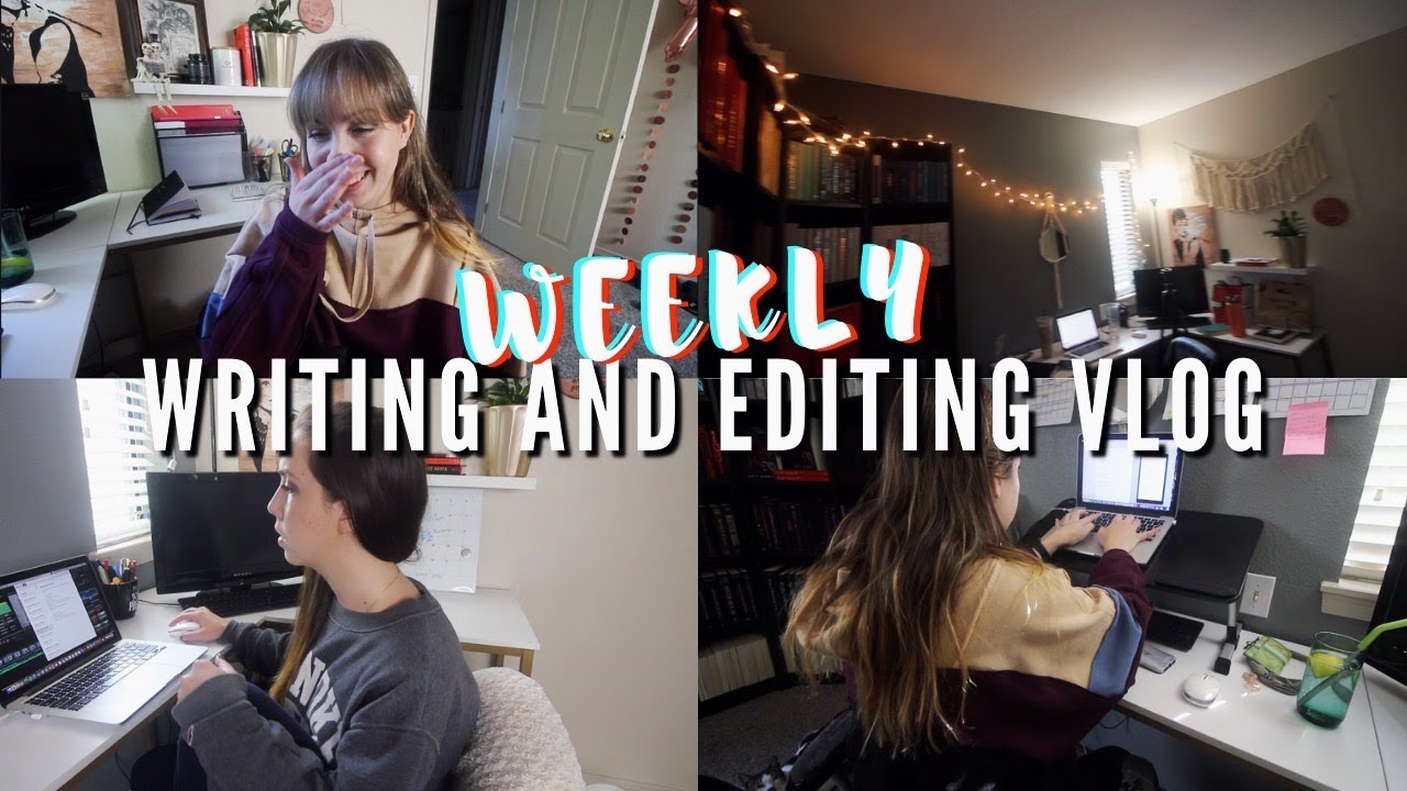 a big life update + other exciting projects // weekly writing and editing vlog