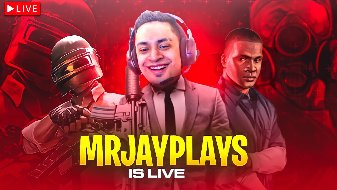 PUBG MOBILE - GTA 5 ROLE PLAY LIVESTREAM - MRJAYPLAYS 🎮