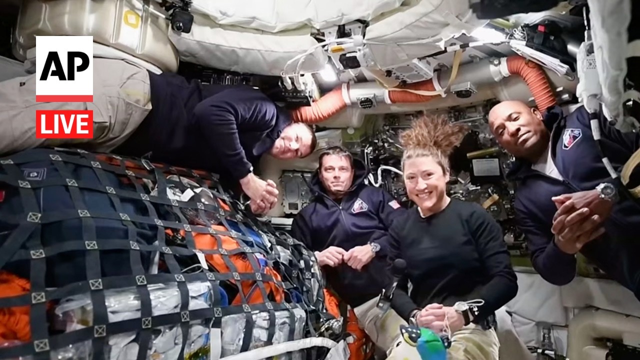LIVE: Trump speaks to Artemis II crew on moon mission
