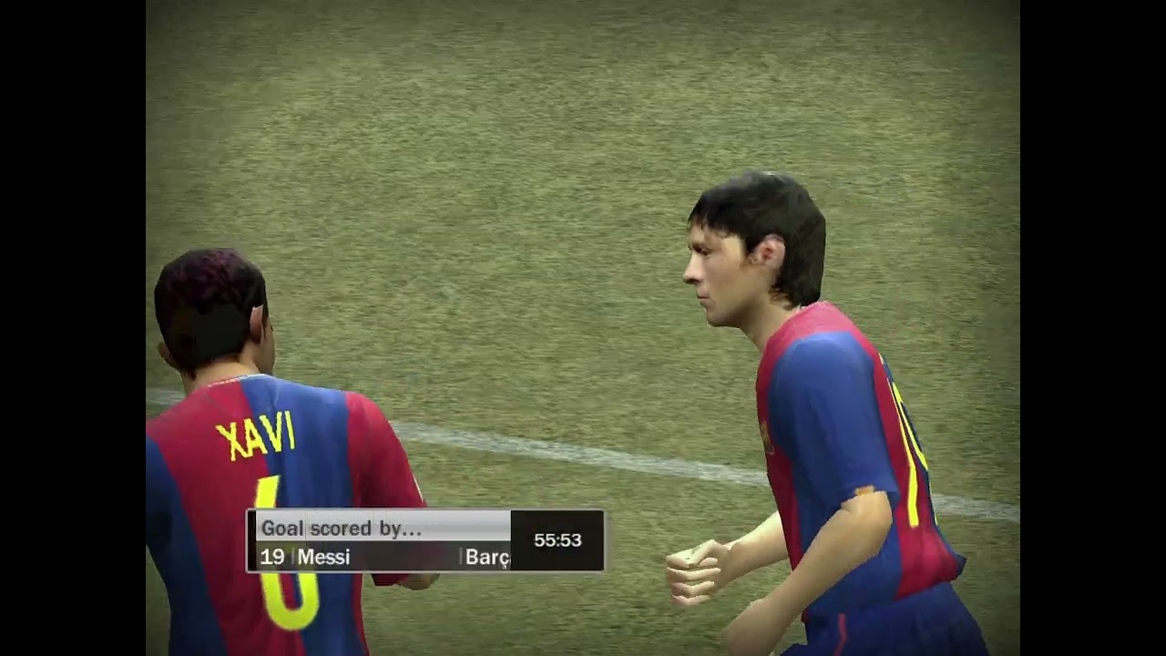 FIFA 07 Part 2 Chelsea Barca 10-2 (he got lucky this time)