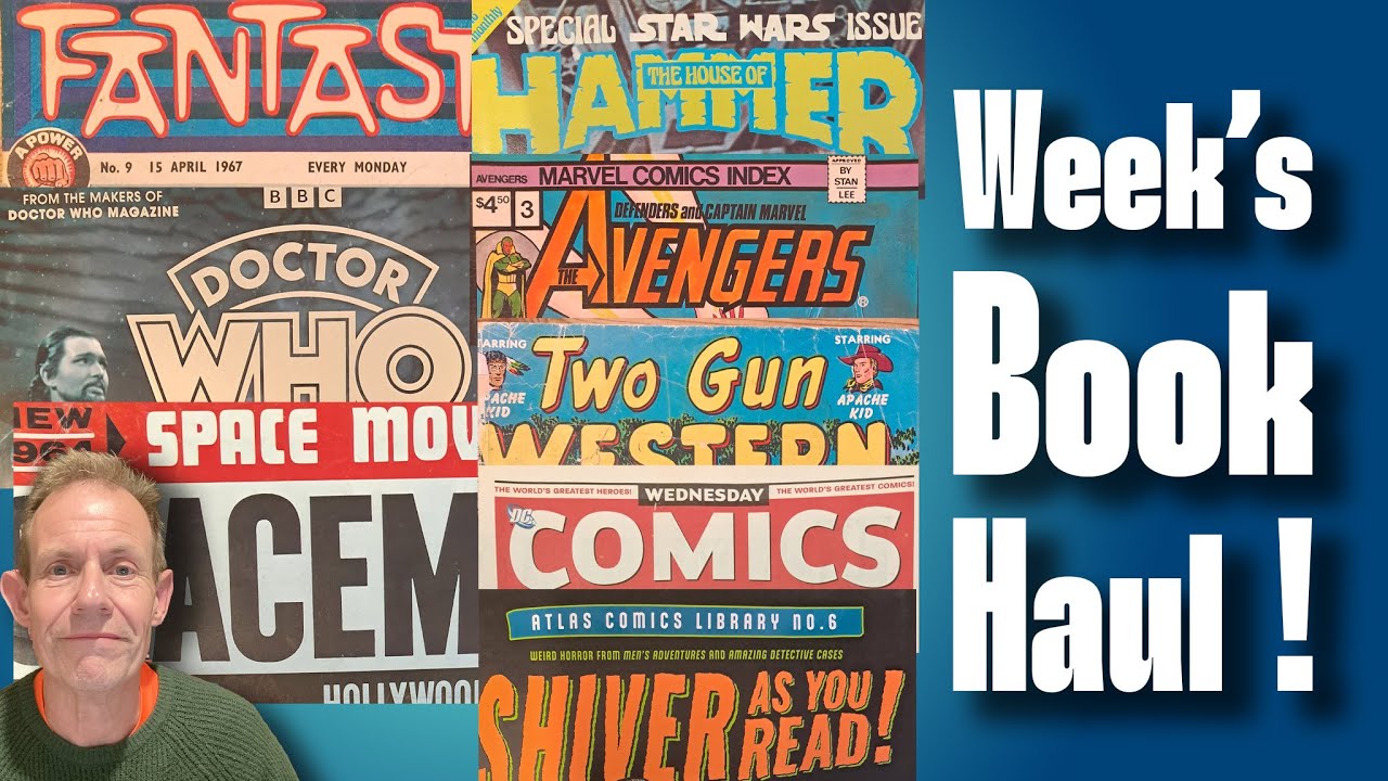 COMIC BOOK AND BLU-RAY HAUL At London Comic Mart