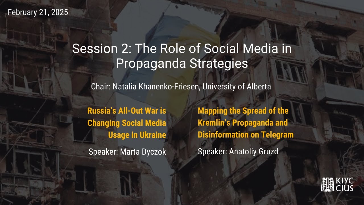 Session 2: The Role of Social Media in Propaganda Strategies | RUW Conference