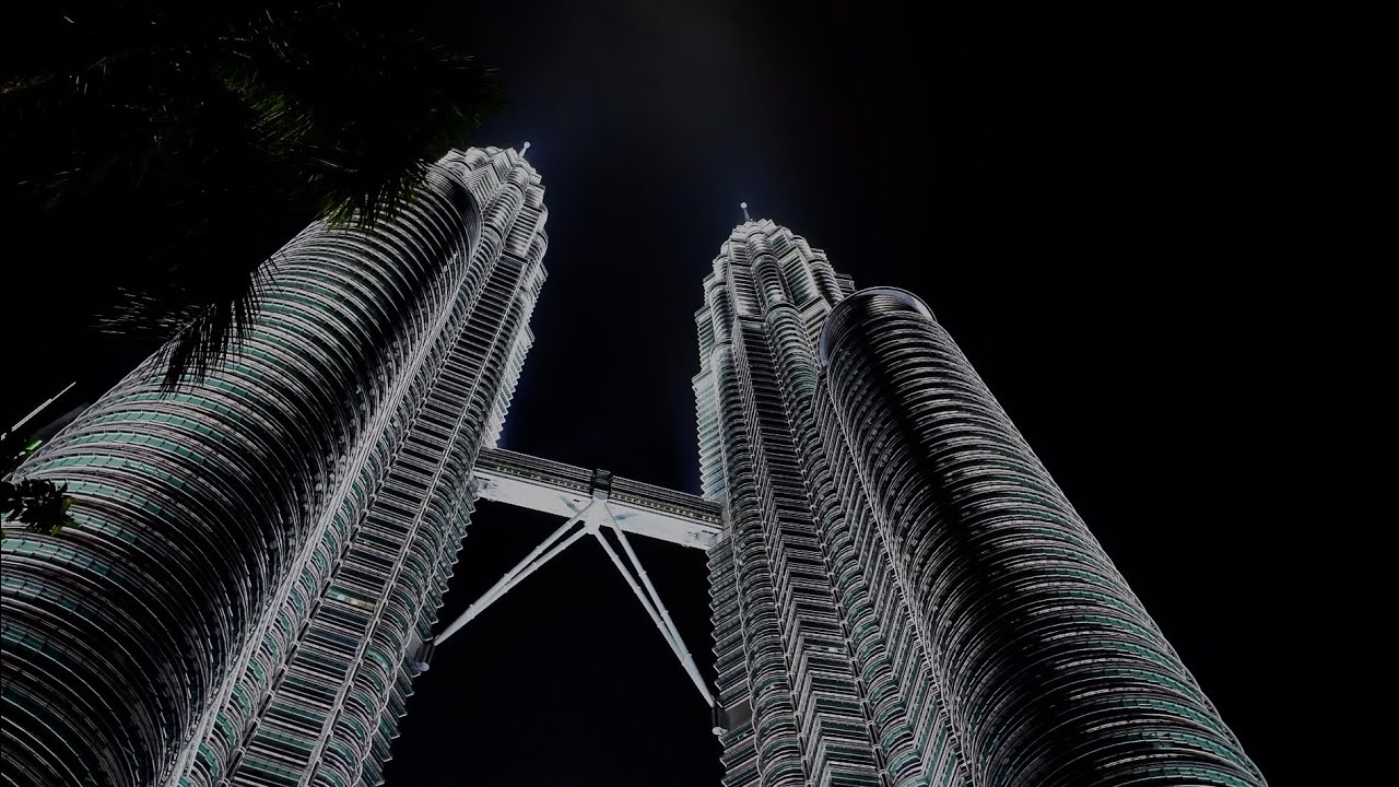 4K Rainy Night In Kuala Lumpur | Malaysia 