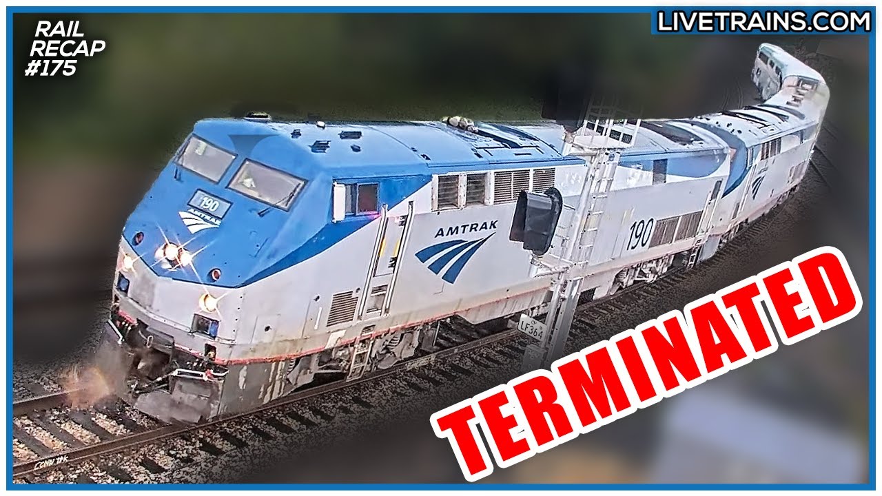 AMTRAK Train TERMINATED After THIS HAPPENED | Rail RECAP #175