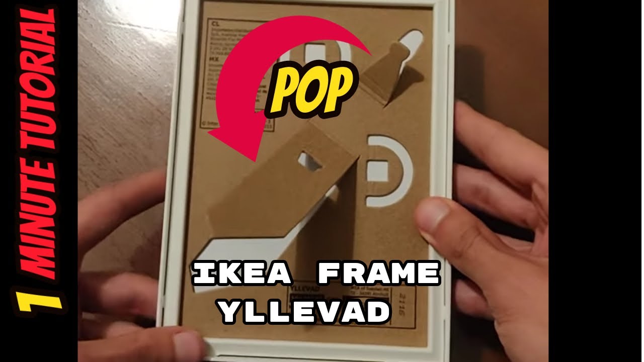 IKEA YLLEVAD Photo Frame - INSTRUCTIONS & TIPS