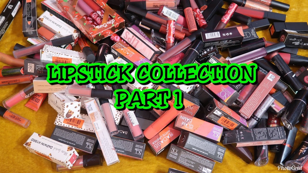 My Lipstick collection part1 || more Than 400 Lipstick