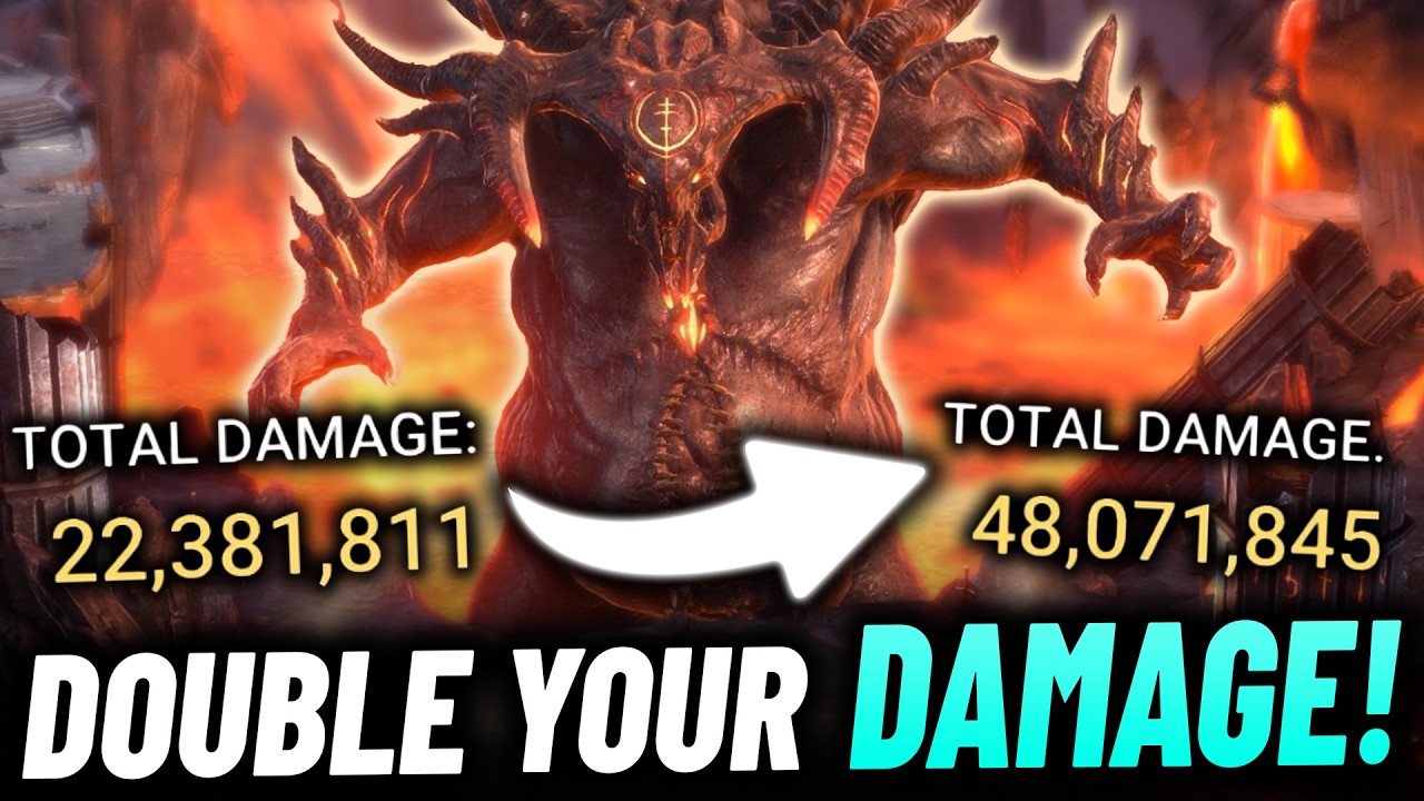 This One Simple Change Can DOUBLE YOUR CLAN BOSS DAMAGE! - Raid Shadow Legends Demon Lord Guide