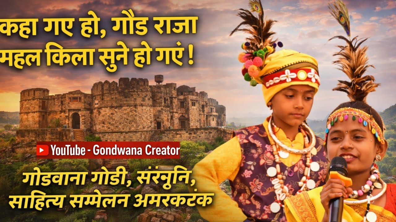 कहा गऐ हो, गोंड राजा महल किला सुने हो गऐ | गोंडवाना गीत | gondi song | gondwana creator