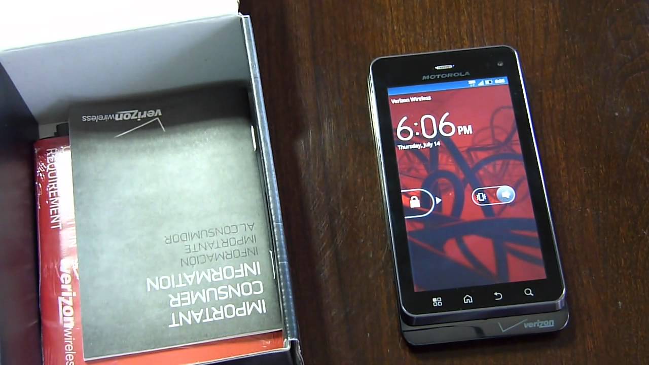 Motorola DROID 3 Unboxing & Hands-on