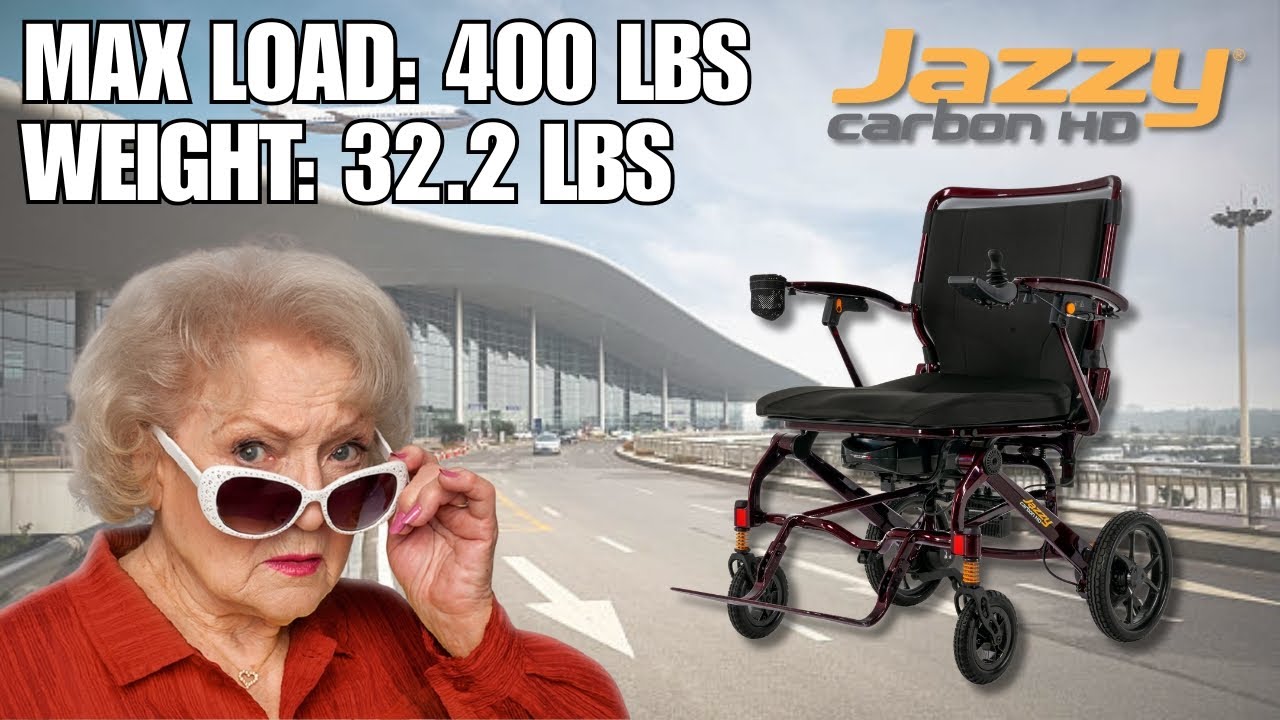 Обзор Jazzy Carbon HD: Самое прочное складное электрическое инвалидное кресло, которое я когда-ли...