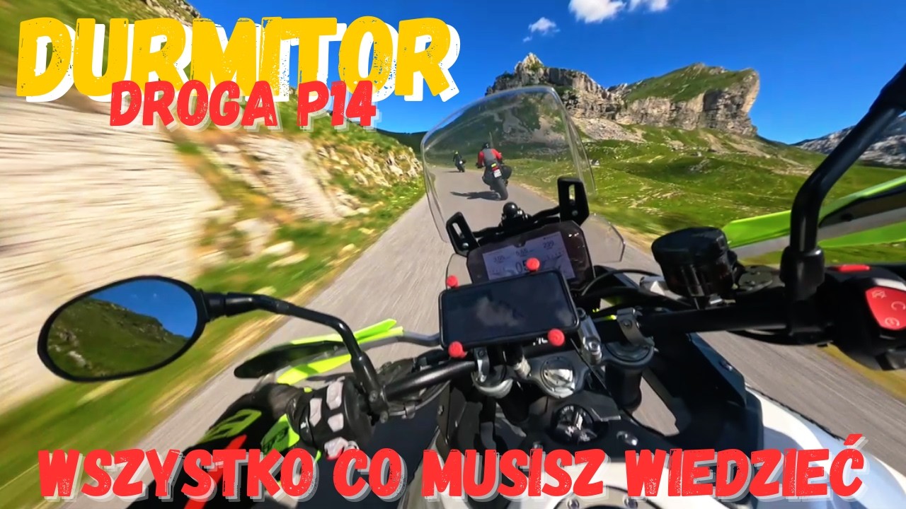 Motocyklami Triumph przez DURMITOR – droga P14 i przełęcz Sedlo w Czarnogórze 🏔️ I Durmitor Ring