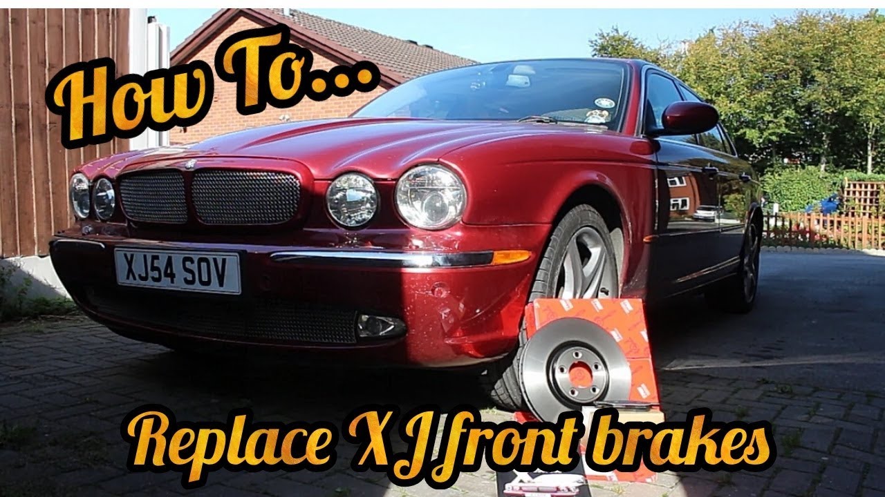 How To - Replace Jaguar XJ front brake discs and pads (X350)