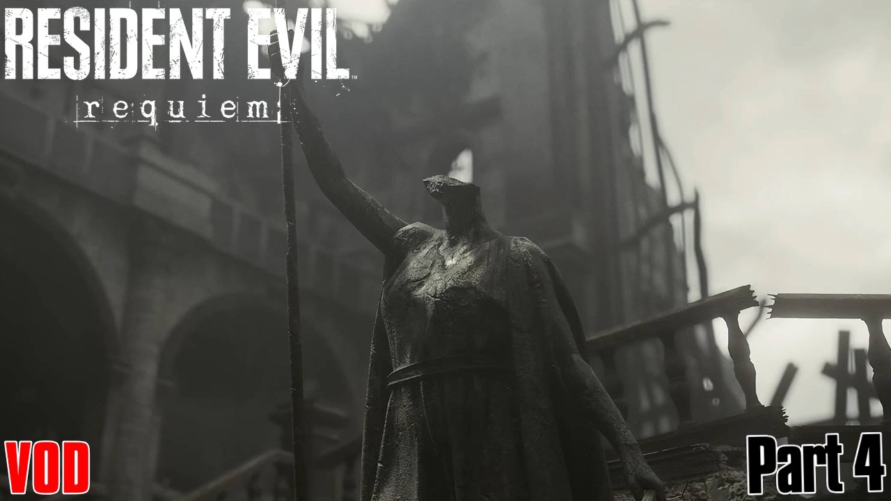 IM BACK IN THE BUILDING AGAIN | Resident Evil Requiem Part 4