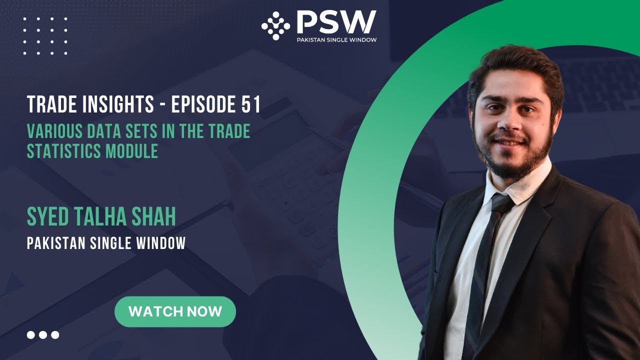 PSW - Trade Insights &ndash; Episode 51 - Various Data Sets in the Trade Statistics Module