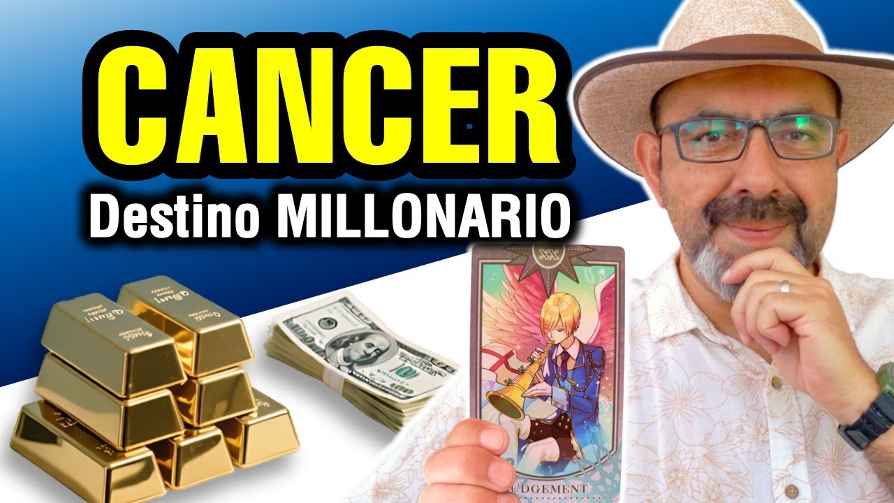 Cáncer ♋️ ¡Es un MILAGRO! Viene ORO a tus manos 🔮 TAROT de dinero