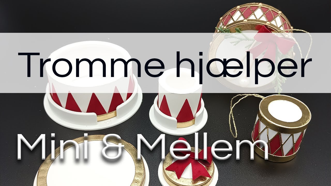 Produkt guide til mini og mellem trommehjælper sæt DD7946