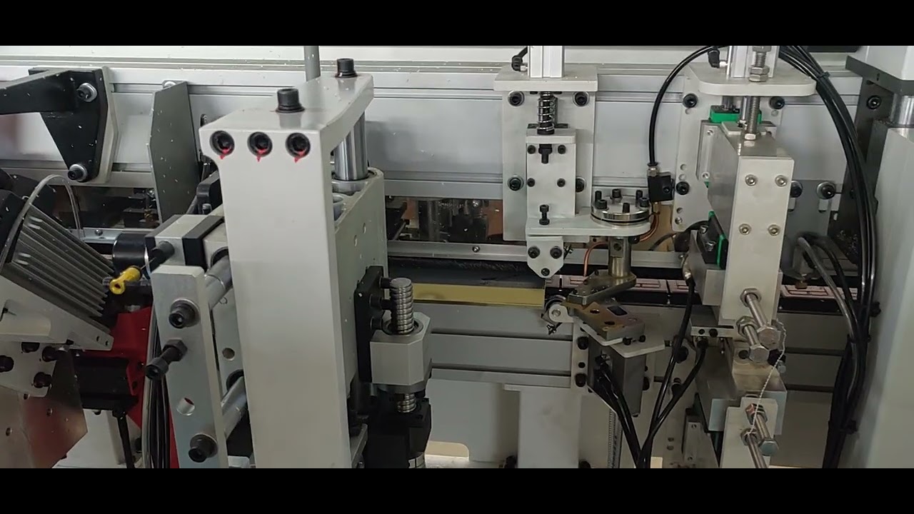 Metal edges.Perfect sealing. ✨JC510 Soft Forming Edge Banding Machine