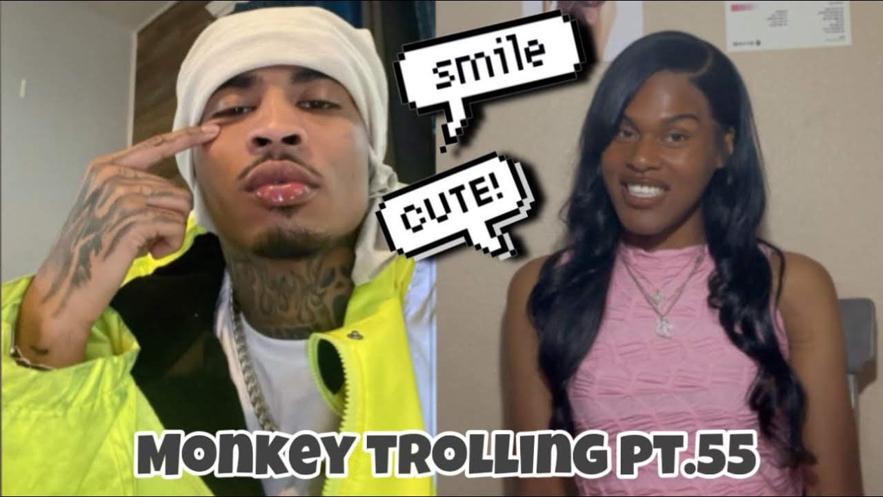Funny TRANS Girl Trolling Trade ..?? | Monkey App Trolling PT.55