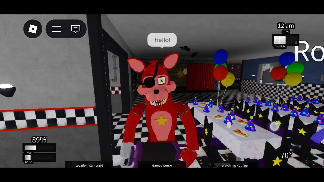 did a challenge about I act like the real animatronics :D (fnaf urn)