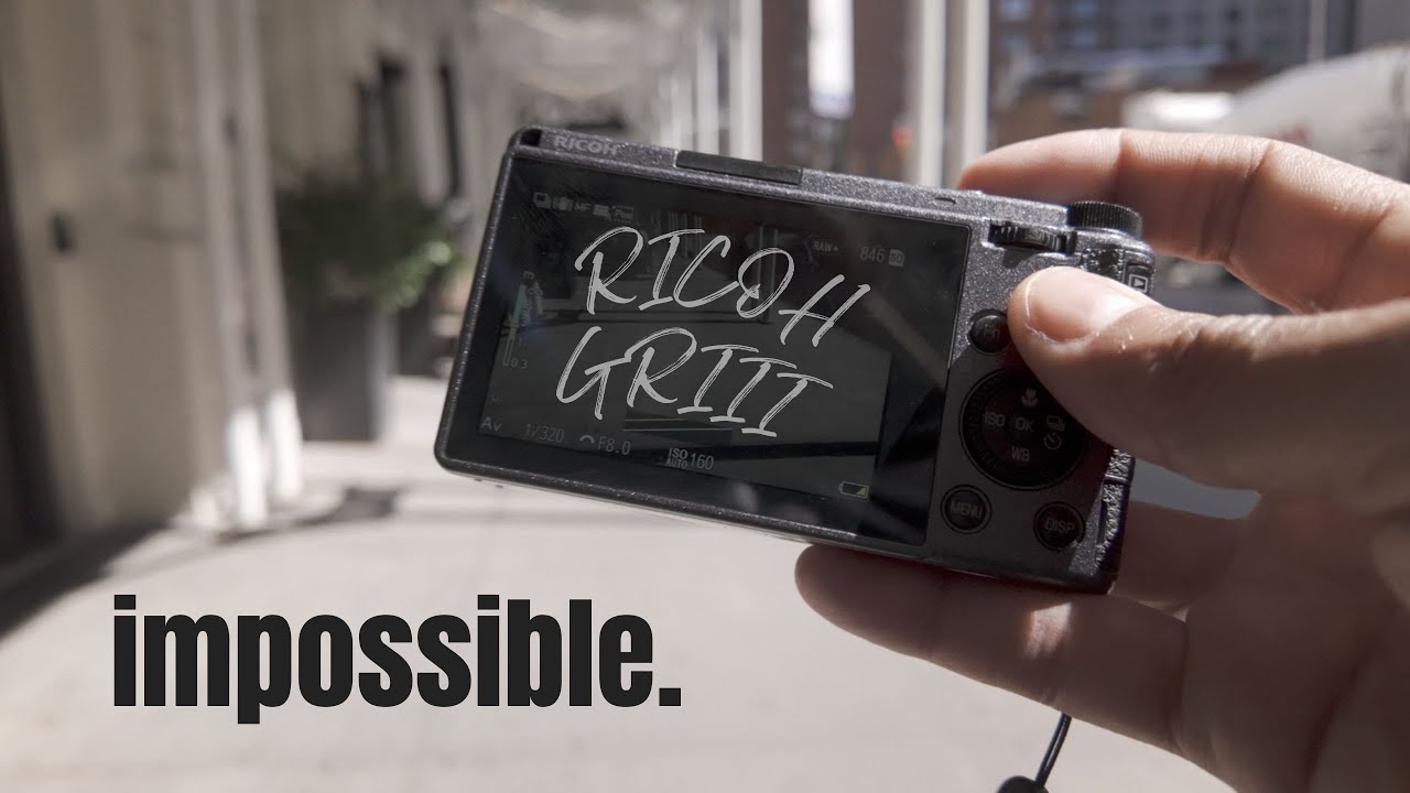 Я пробую настоящую уличную фотографию с Ricoh GR III
