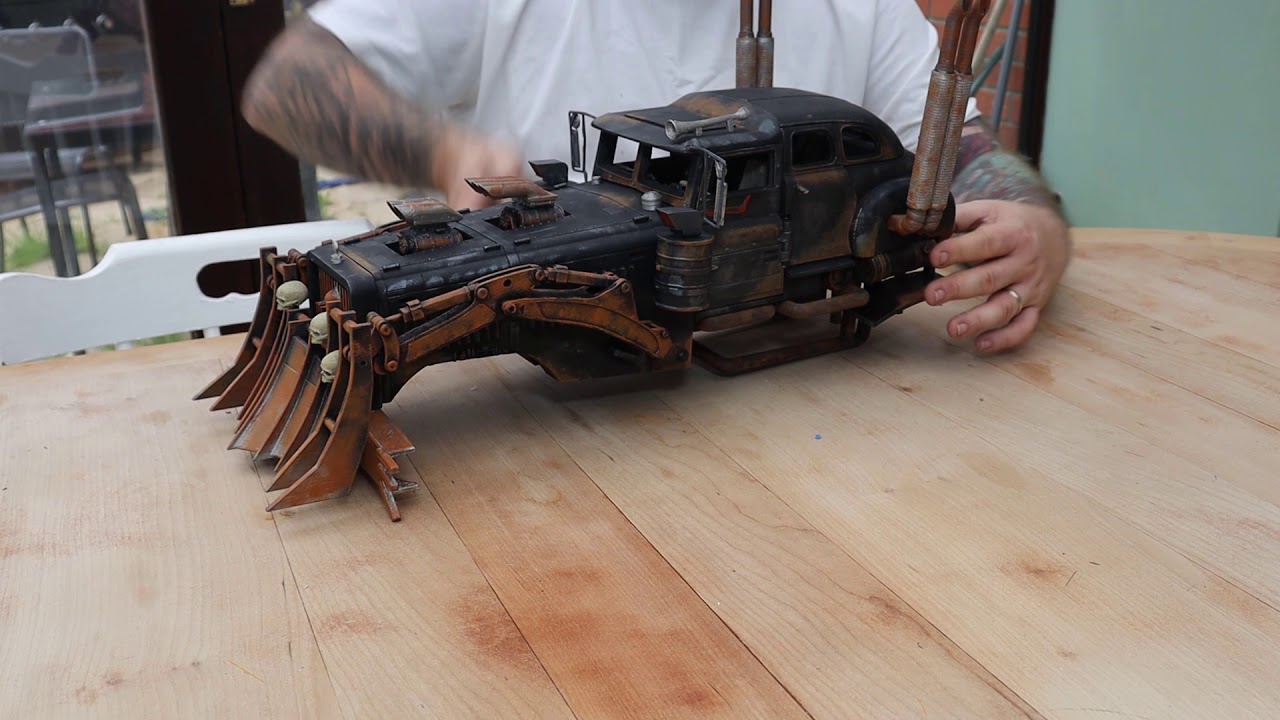 war rig body assembled and painted