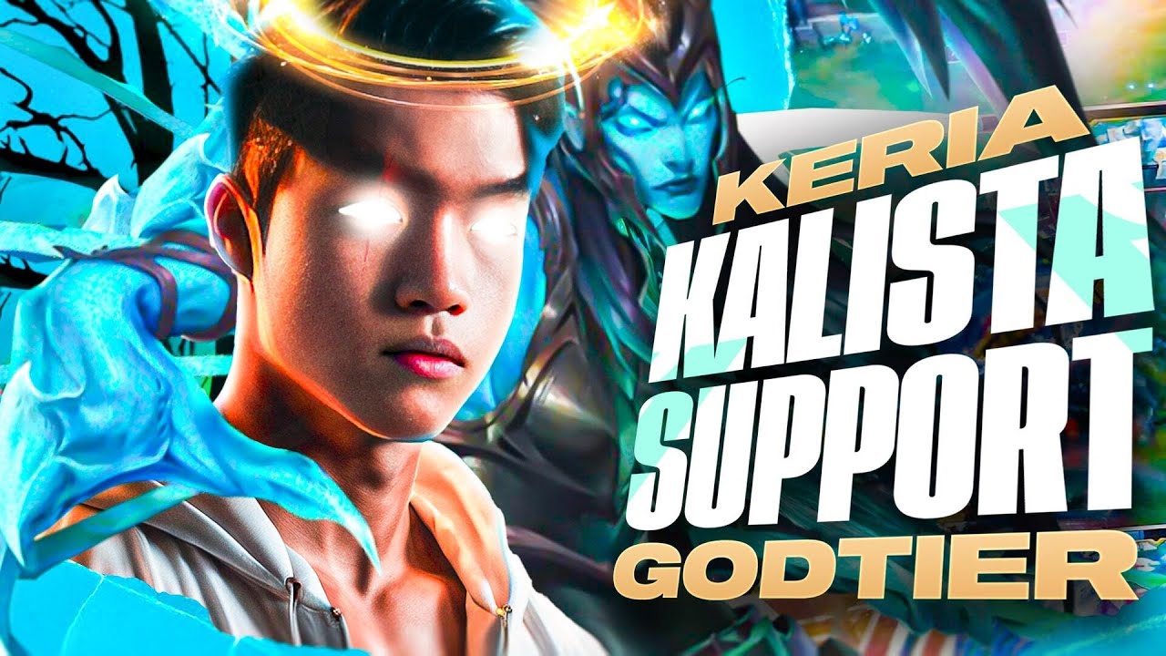 💥KERIA SORT LA MEILLEURE KALISTA SUPPORT DU MONDE !! (T1 vs KDF #1)