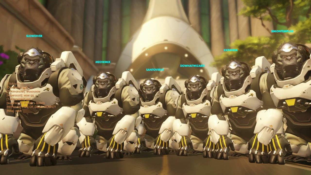 Overwatch Winston Vs McCree