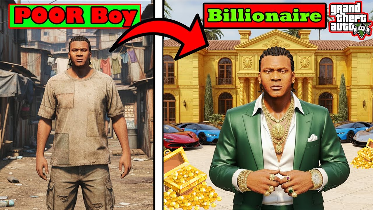 GTA 5 : Franklin Become The Richest Person Ever In Gta 5