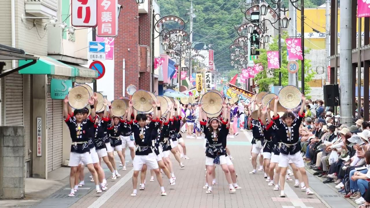 【4K】山形大学花笠サークル四面楚歌★第20回常陸国YOSAKOI祭り/駅前通り会場②/2023.05.21/CanonEos90D