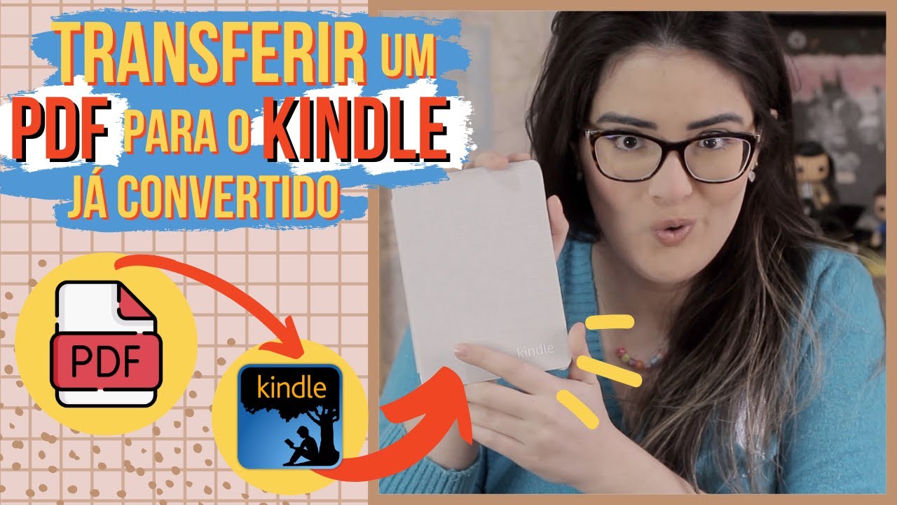 CONVERTER PDF PARA FORMATO KINDLE | LEITURA MAIS PRÁTICA | SIMPLES E RÁPIDO