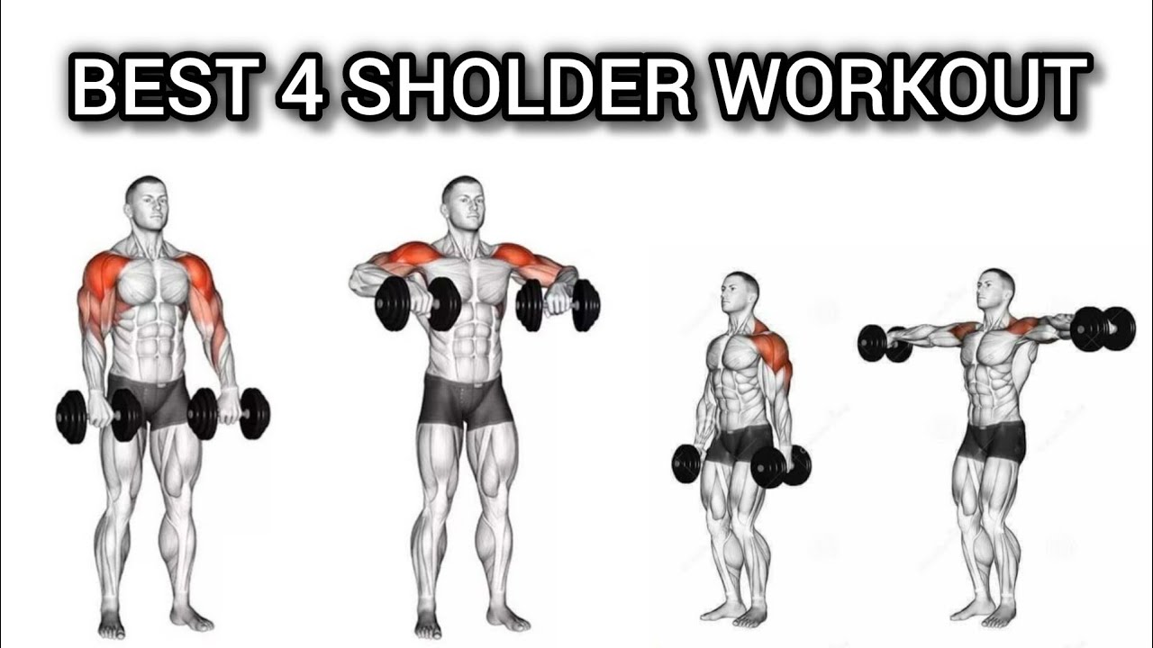 Best 4 Sholder Workout At Gym / How To Best Sholder Workout 
