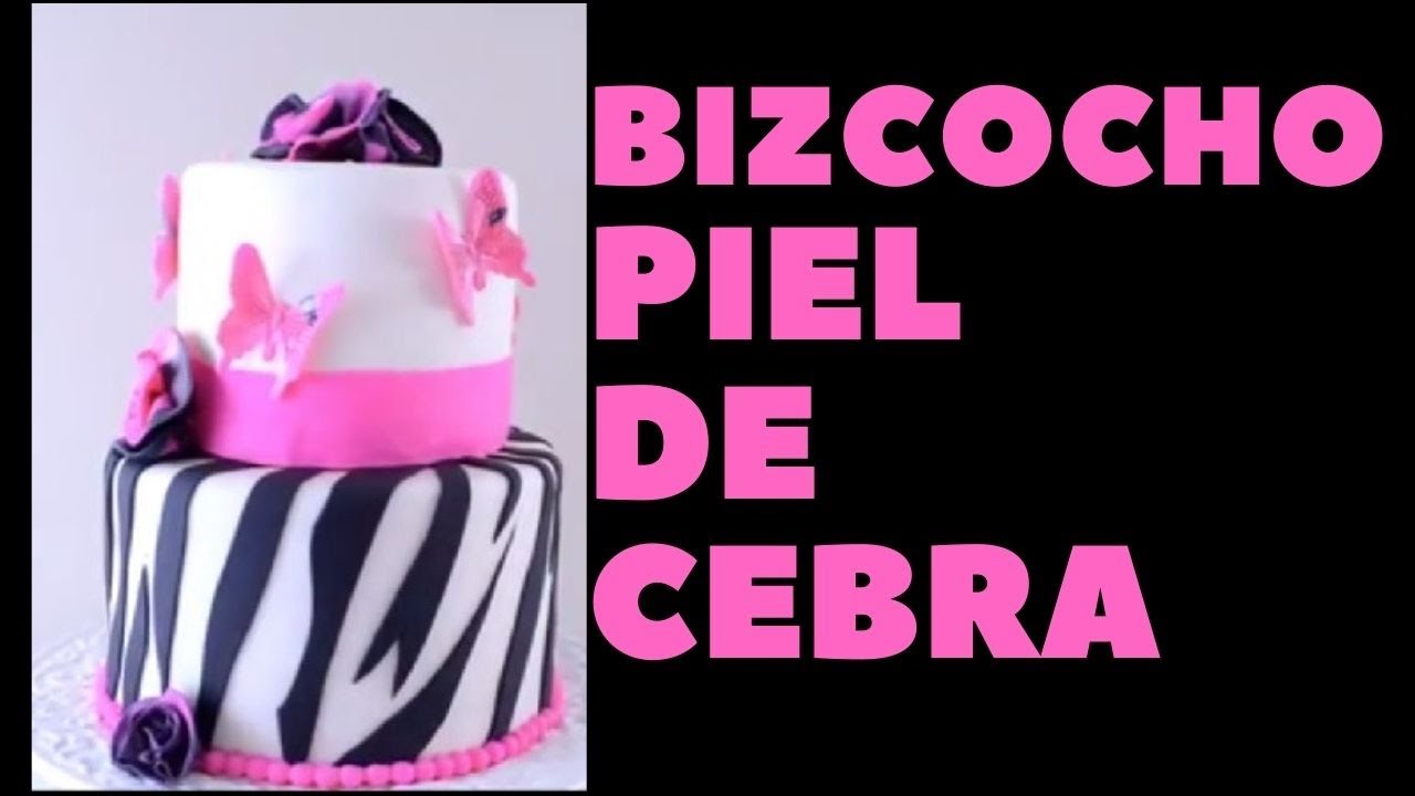 Bizcocho Piel  de Cebra
