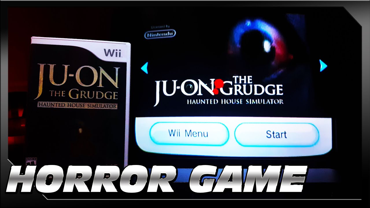 Ju-On The Grudge Horror Game for Nintendo Wii CRT TV Gameplay