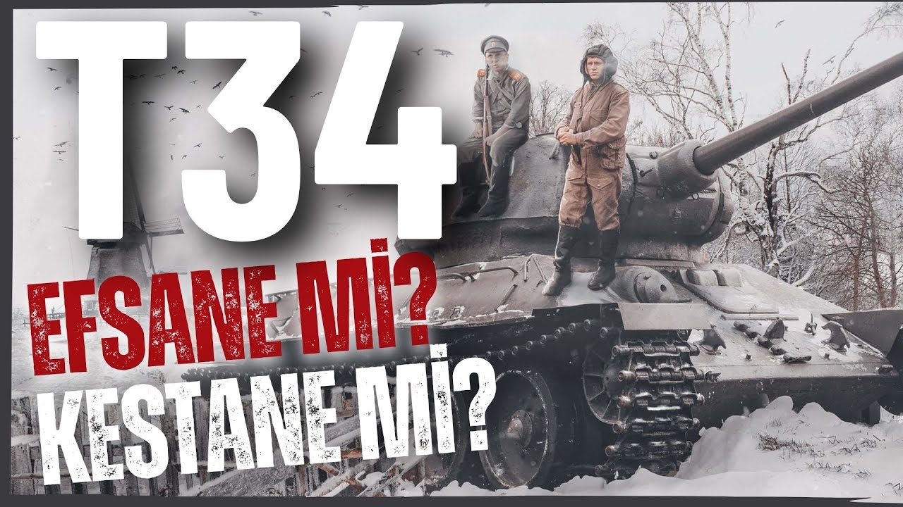 Rusların efsanevi tankı T34 - Ger&ccedil;ekten iyi bir tank mı? Yoksa hurda mı?  #tank #tanktarihi