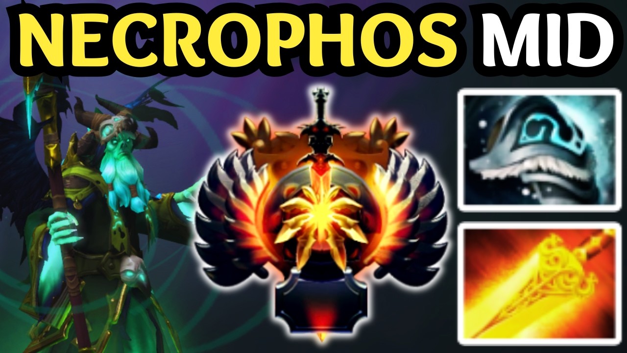 🔥 WHY NECROPHOS MID IS ACTUALLY META — 0 DEATH | DOTA 2 🔥