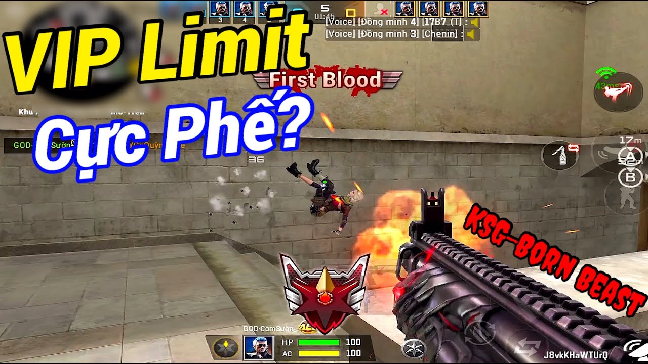 CF LEGENDS | KSG-Born Beast - VIP Limit Phế và Vô Dụng Nhất Phí 23K💎 …
