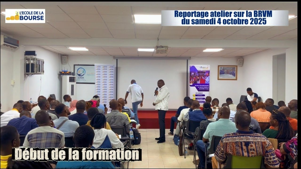 REPORTAGE ATELIER SUR LA BRVM DU 04 OCT 2025