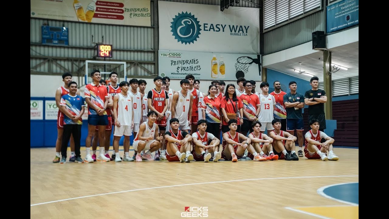 U17 Vietnam vs. Singapore | Basketball Friendly Match | ASEAN School Games 2025