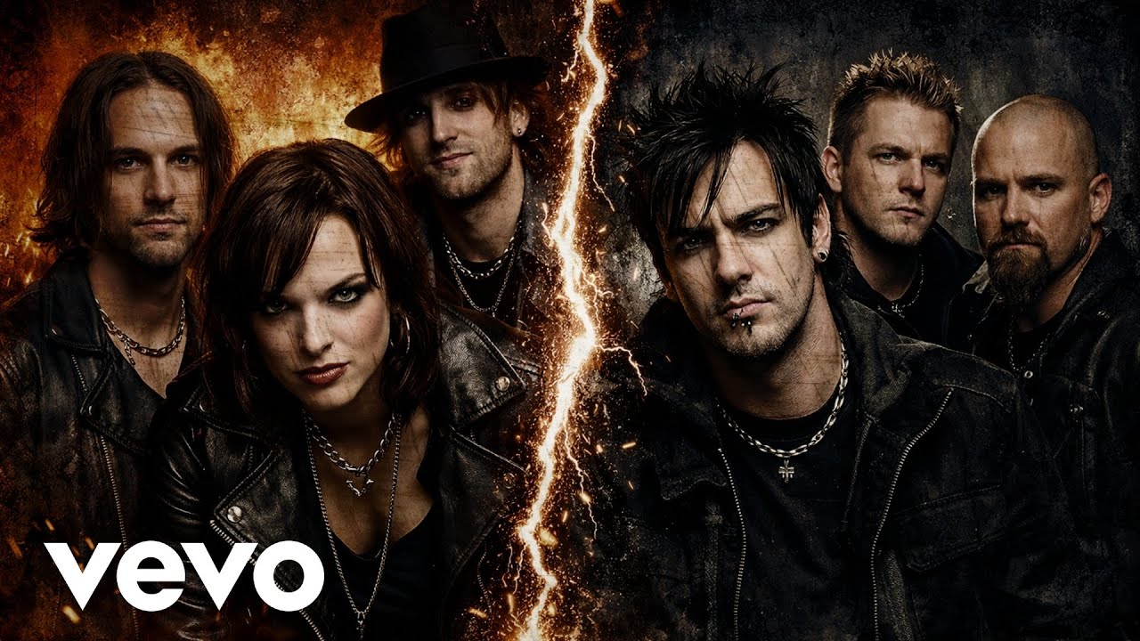 Halestorm x Three Days Grace &ndash; &ldquo;Getting Up&rdquo; | AI Rock Collaboration