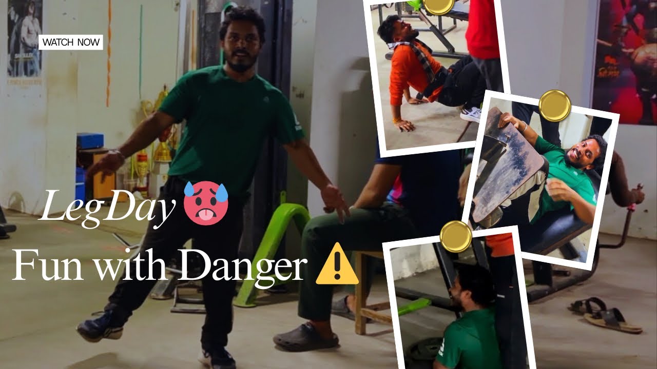 Is heavy lifting dangerous? Leg Day Fun! 🏋️🔥